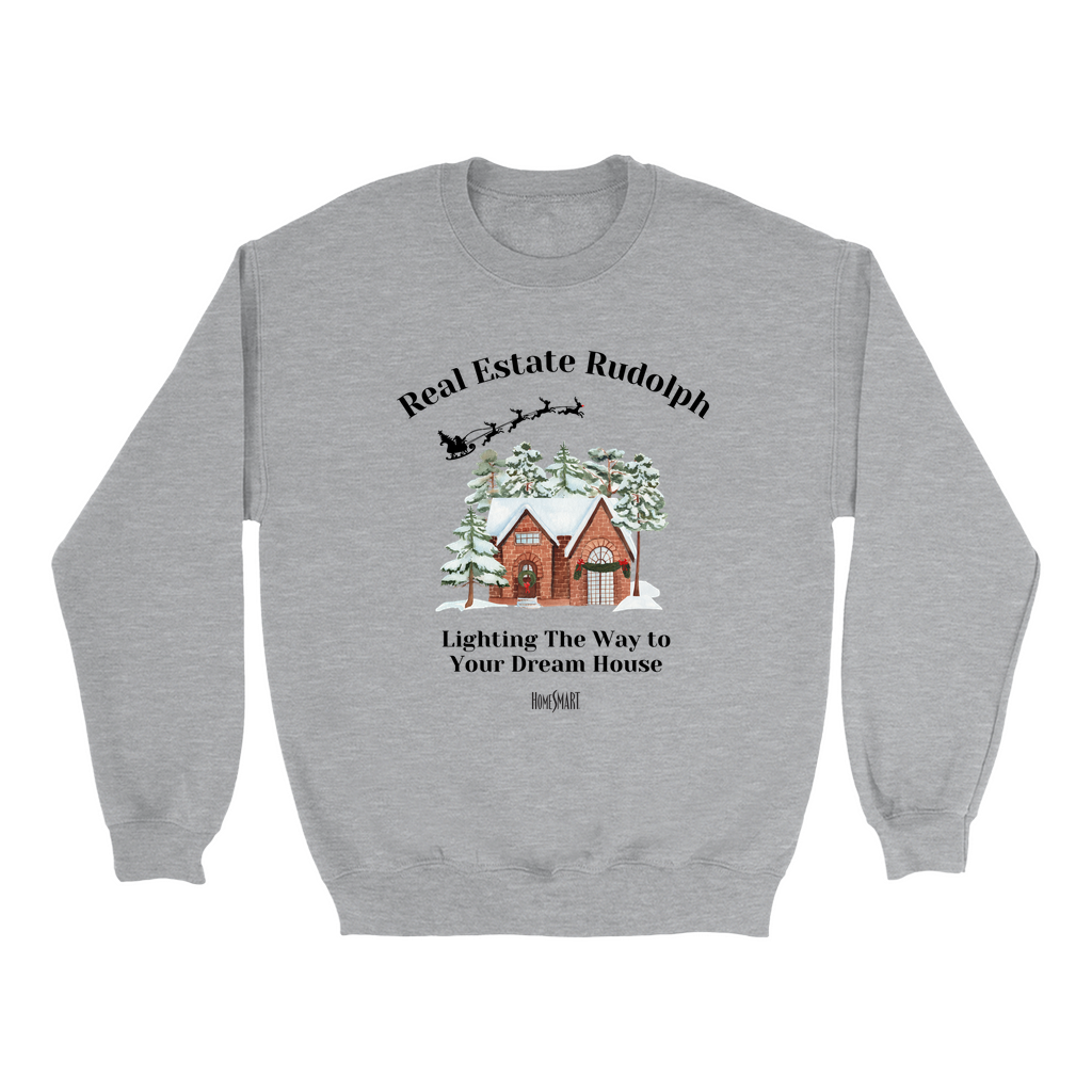 Real Estate Rudolph- Crewneck Sweatshirt