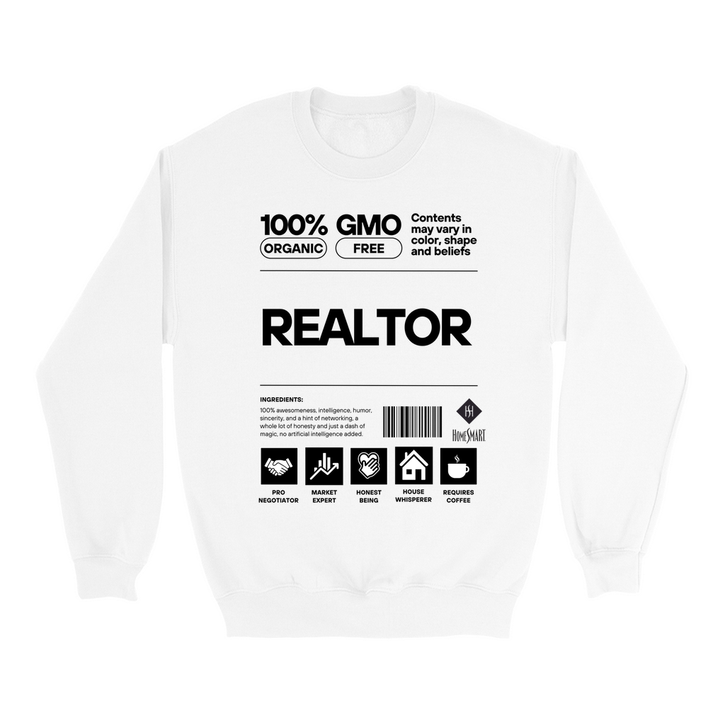 Realtor Ingredients- Crewneck Sweatshirts