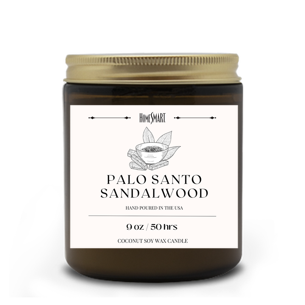 Scented Candles- Amber Jar- 9oz.