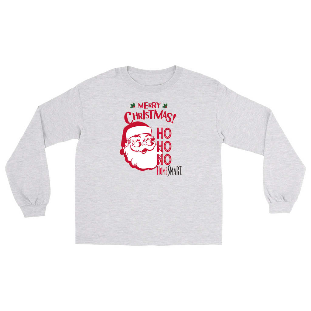 HO HO HO HomeSmart Chistmas- Long Sleeve Shirts