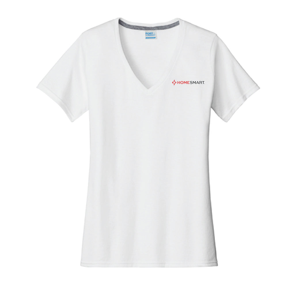 Ladies Performance Blend V-Neck Tee