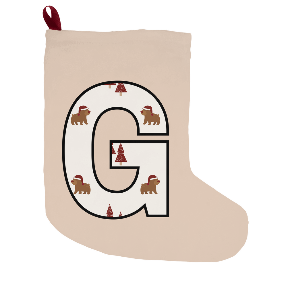 Letter Christmas Stockings