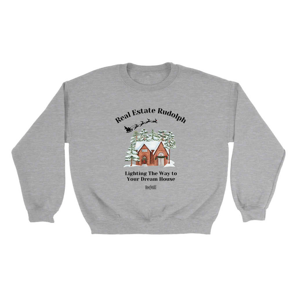 Real Estate Rudolph- Crewneck Sweatshirt