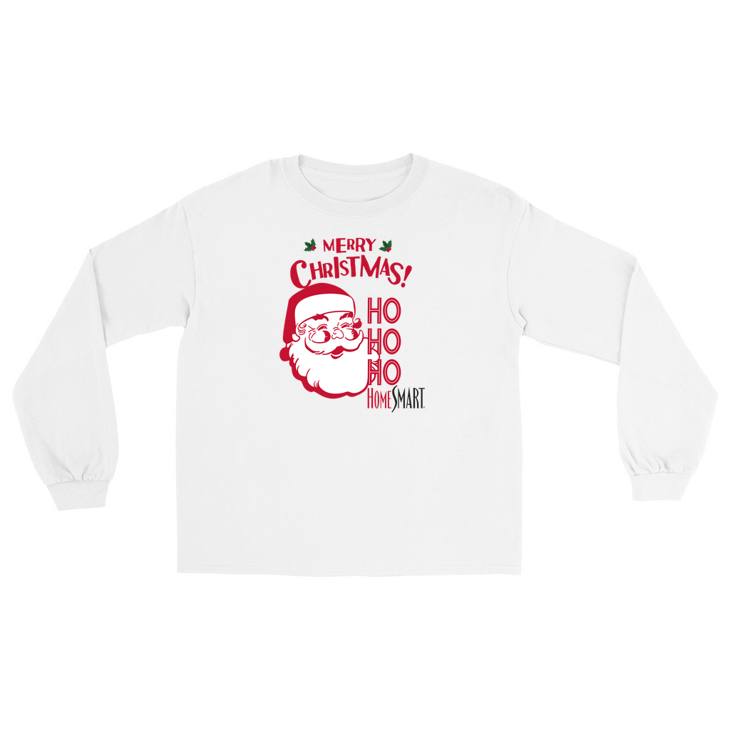 HO HO HO HomeSmart Chistmas- Long Sleeve Shirts