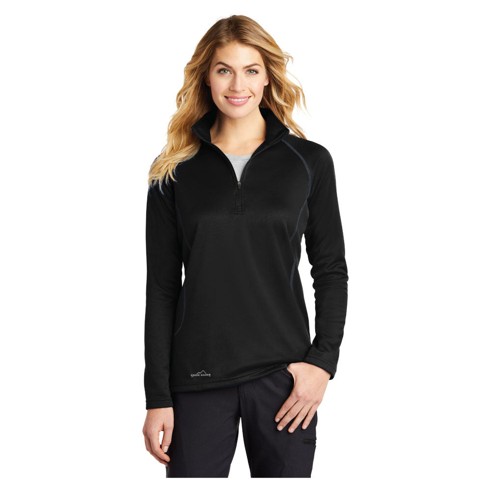 Eddie Bauer Ladies Smooth Fleece 1/2-Zip