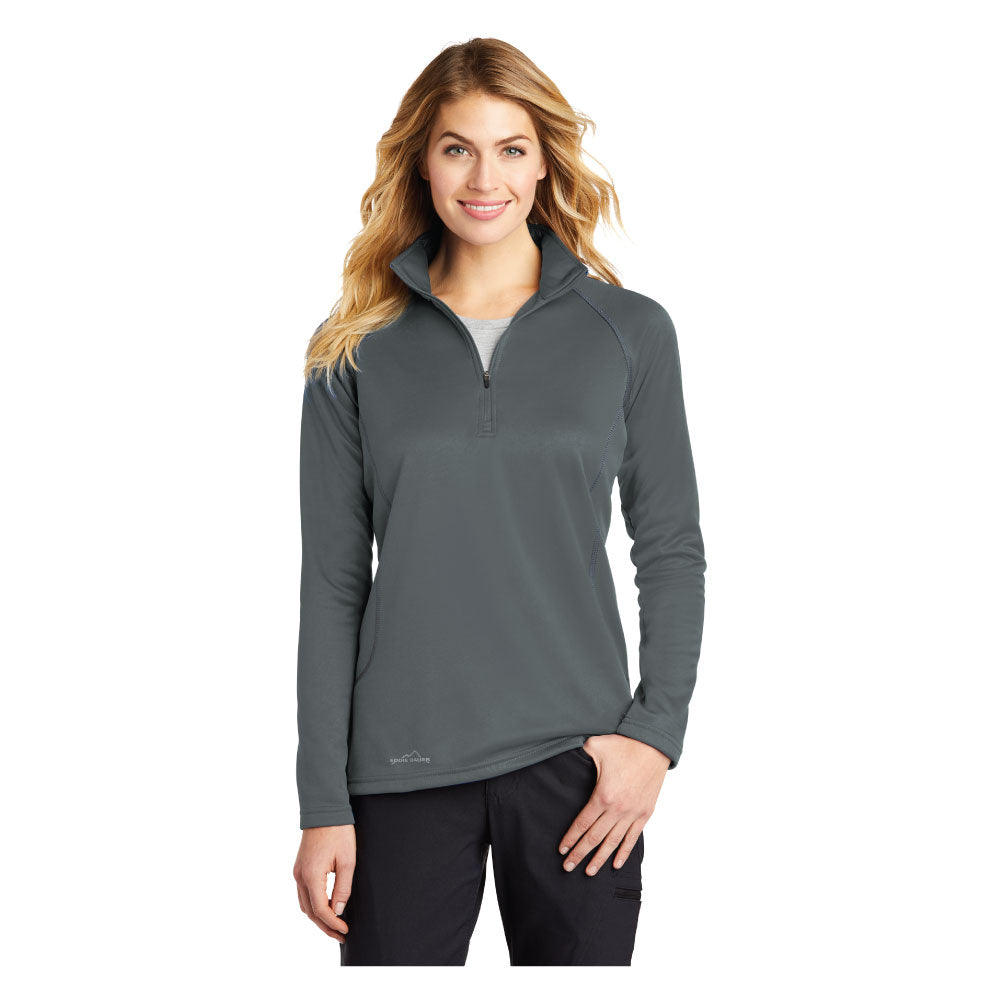 Eddie Bauer Ladies Smooth Fleece 1/2-Zip