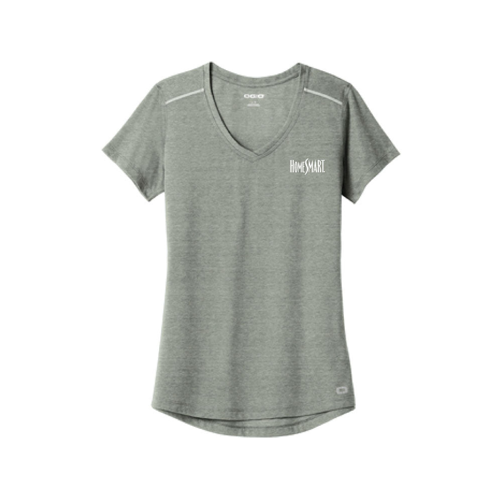 OGIO ENDURANCE Ladies Peak V-Neck Tee.