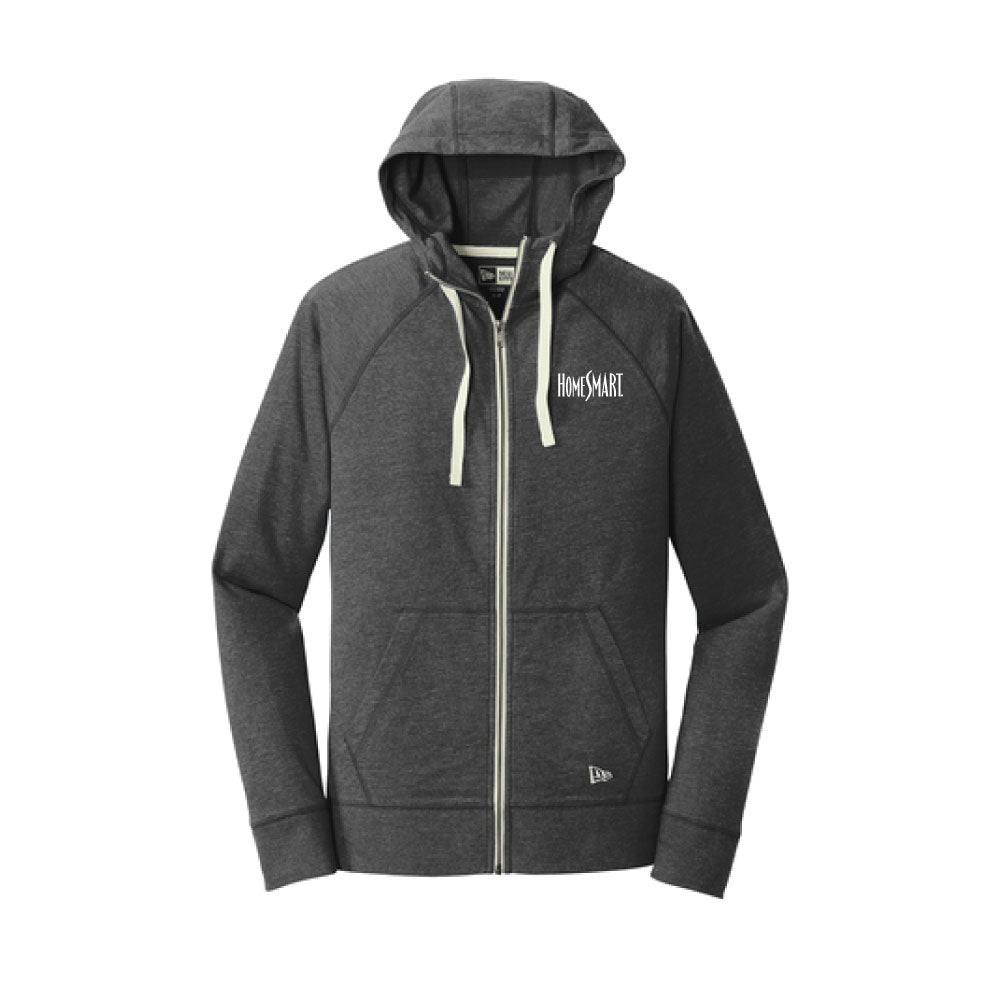 Men's Sueded Cotton Blend Full-Zip Hoodie