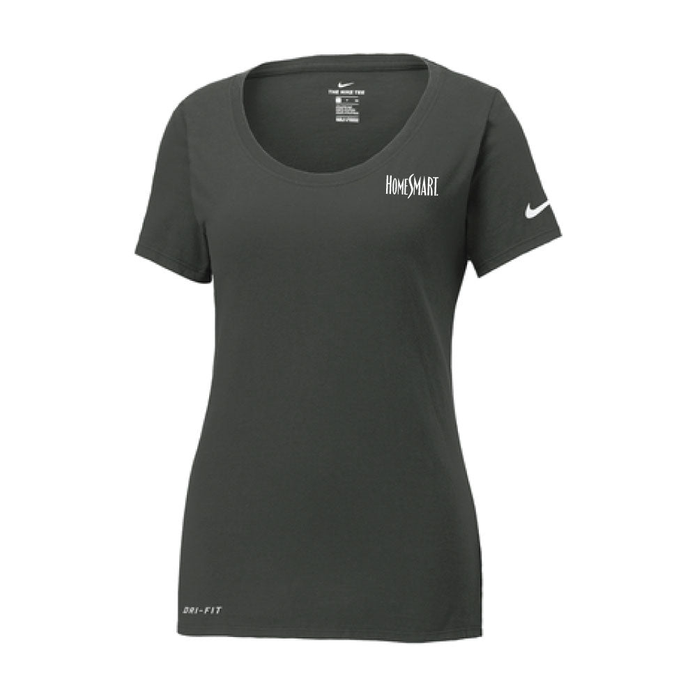 Nike Ladies Dri-FIT Cotton/Poly Scoop Neck Tee