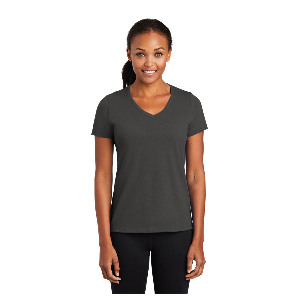 Ladies Performance Blend V-Neck Tee