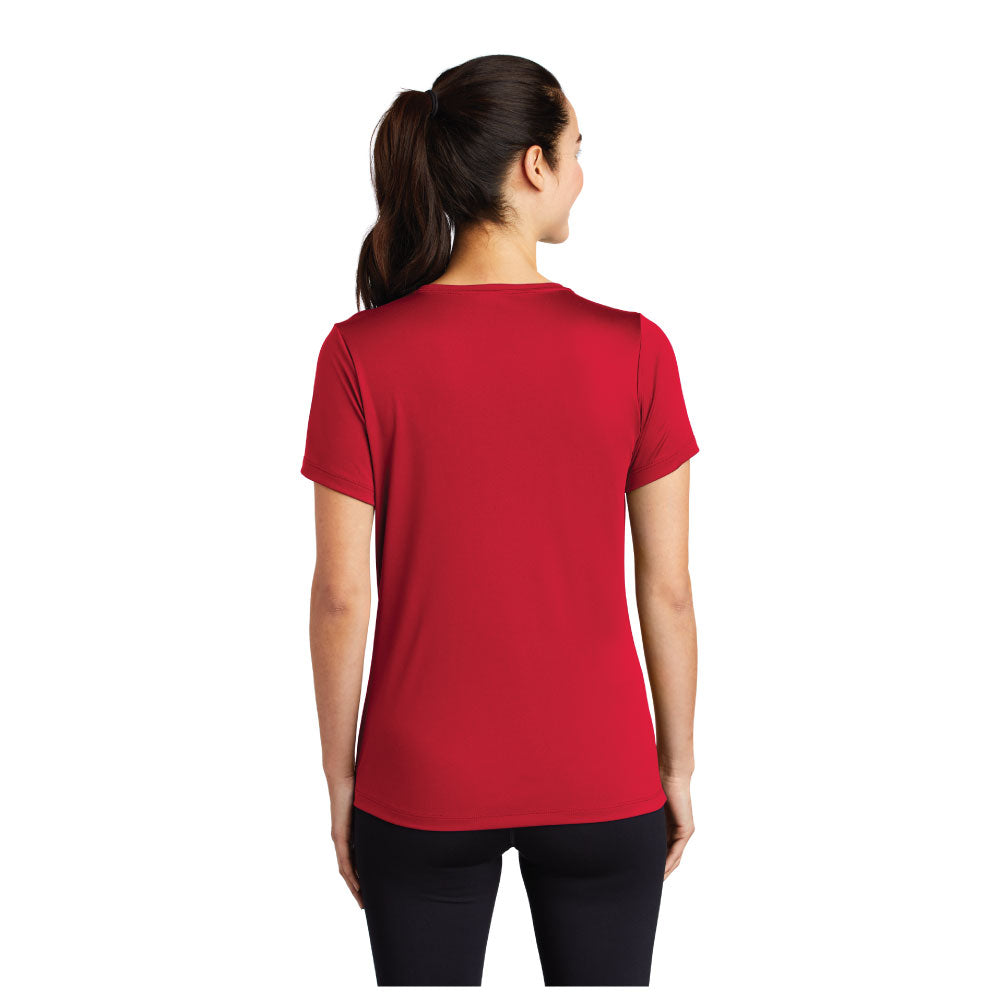 Ladies Posi-UV Pro Scoop Neck Tee.