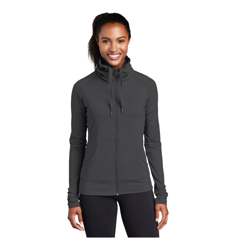 Ladies Sport-Wick Stretch Full-Zip Jacket