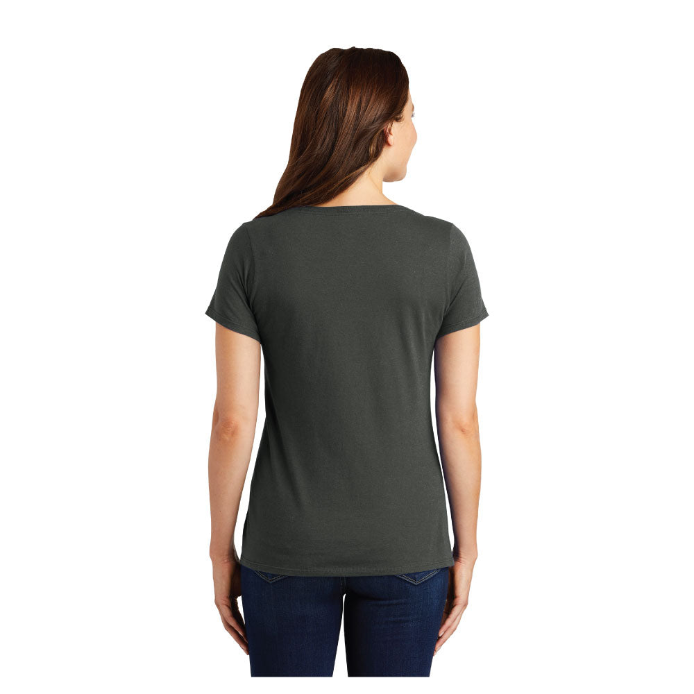 Nike Ladies Dri-FIT Cotton/Poly Scoop Neck Tee